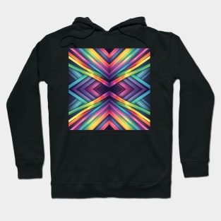 Abtract gay lines Hoodie